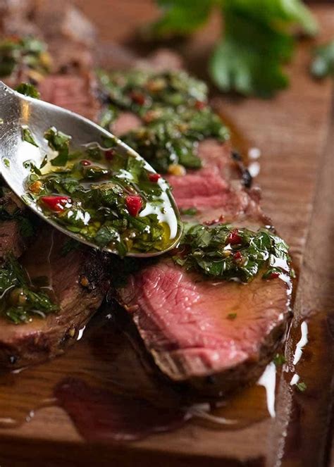 Skirt Steak with Chimichurri Sauce | RecipeTin Eats