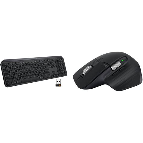 Logitech MX Keys Wireless Keyboard & MX Master 3S Mouse Set