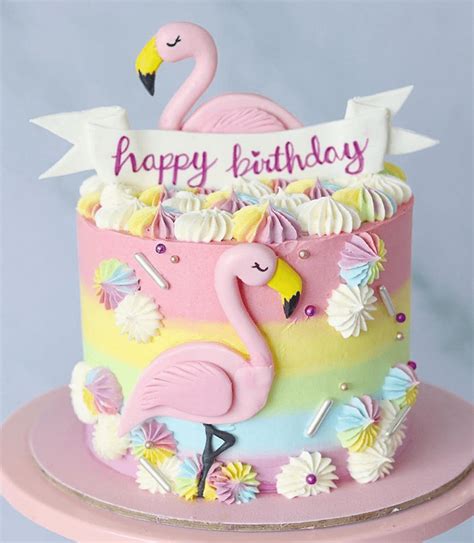 Flamingo Cake Design Images (Flamingo Birthday Cake Ideas) | Flamingo birthday cake, Flamingo ...