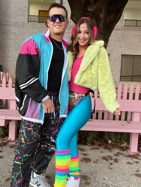 Couples costume for a 1980s themed Christmas party | *Tap* this photo ...