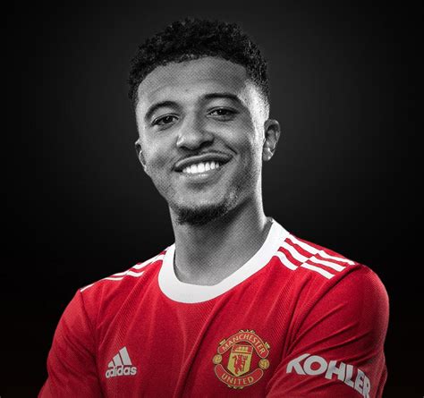 Jadon Sancho | Forward | Man Utd First Team Player Profile | Manchester United Farewell Message ...