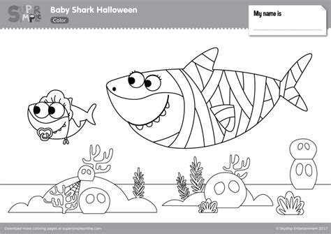 Baby Shark Coloring Pages - Baby Shark Coloring Pages 70 Images Free ...