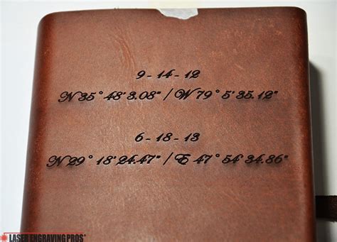 Laser Engraving Leather Richmond VA Engraved Leather Etching