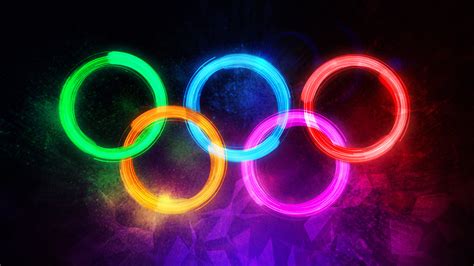 Olympics logo illustration, olympic, bright, colourfull, circle HD ...