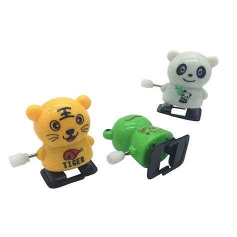 Cartoon Animals Wind Up Toys Plastic Kids Walking Clockwork Toy - Buy Plastic Animal Toys For ...