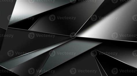 AI Generative black abstract background chrome metal texture 28815147 ...