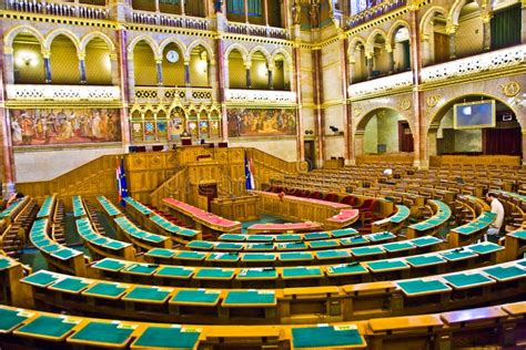 Inside Famous Hungary Parliament without Caucus Editorial Photo - Image of inside, blue: 27472396