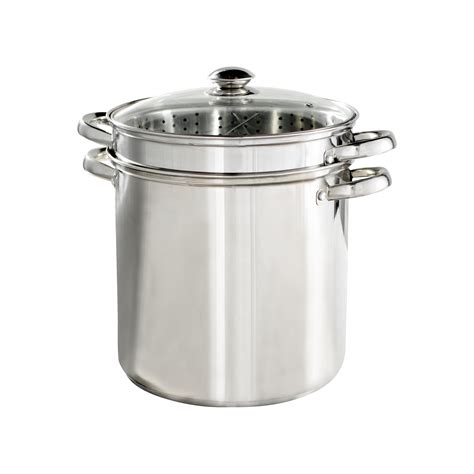 Prep & Savour Stainless Steel Steamer Pot with Lid & Reviews | Wayfair