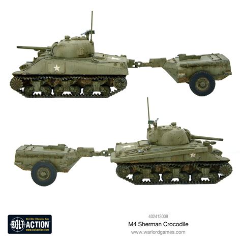 Bolt Action M4 Sherman Crocodile Flamethrower Tank EN #4024133008 - De Heilige Koe Deventer