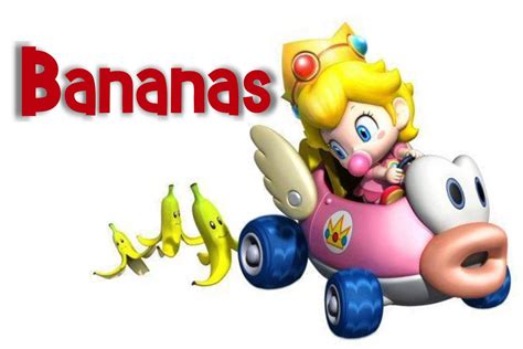 Mario Kart Party -- Banana Peel Label I printed this in a 4X6 and put it in a frame to label the ...