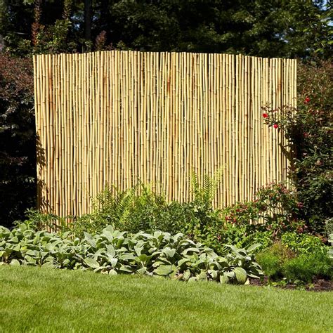 Reviews for Vigoro 6 ft. x 8 ft. Natural Full Round Bamboo Fence - The Home Depot