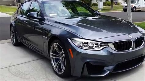 2015 BMW (F80) M3 Mineral Grey Metallic - YouTube