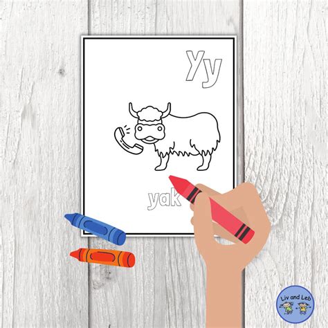 ABC Coloring Printable, Zoo Animals, Safari Animal Coloring - Etsy