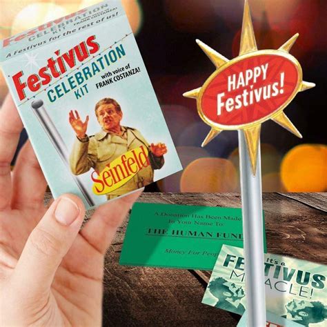 Happy Festivus Pole Seinfeld Holiday Kit - Unique Gifts - Running — Perpetual Kid