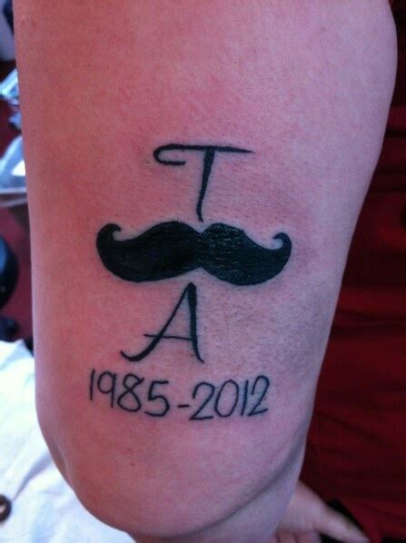 Mustache Tattoos