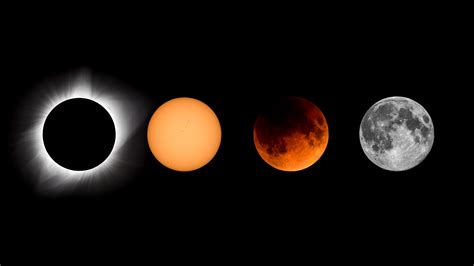 4k wallpaper for desktop and mobile - the Sun, Moon, and eclipse photos taken through my ...