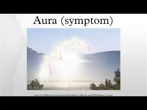 Aura (symptom) - YouTube