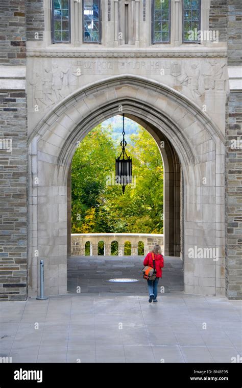 Law School Cornell University Campus Ithaca New York Finger Lakes Region Stock Photo - Alamy