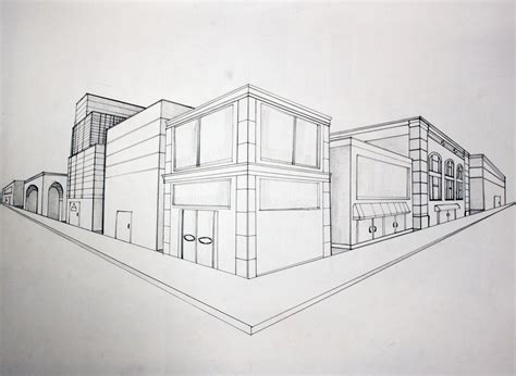 2 Point Perspective Drawing, Perspective Drawing Architecture, Perspective Drawing Lessons ...