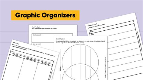 Use these graphic organizer templates to help your students classify ...