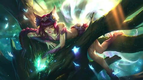 Ahri Elderwood Live Wallpaper - WallpaperWaifu