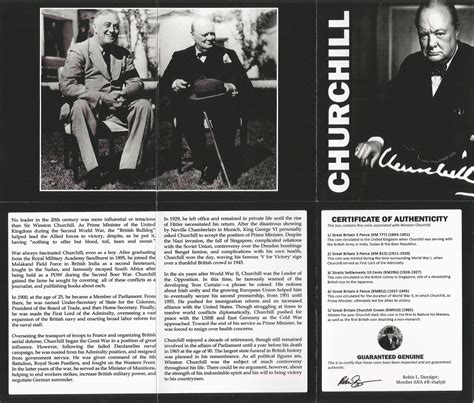 Winston Churchill: Five Coin Collection (Five-Coin Box)