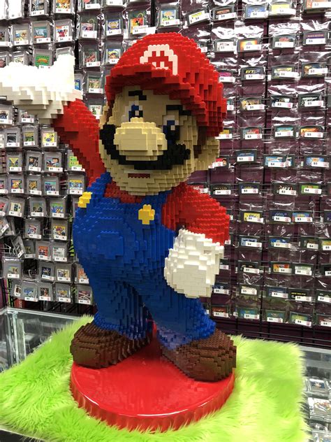 LEGO Mario statue 6000 bricks : r/lego