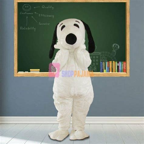 Adult Snoopy Dog Mascot Costume