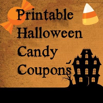 New Printable Halloween Candy Coupons