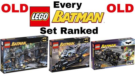 (OLD) Every LEGO Batman (2006-2008) Set Ranked - YouTube