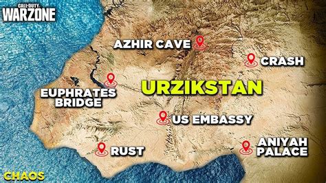 10 Warzone NEW MAP Locations (Season 4 URZIKSTAN) | 10 Warzone NEW MAP ...