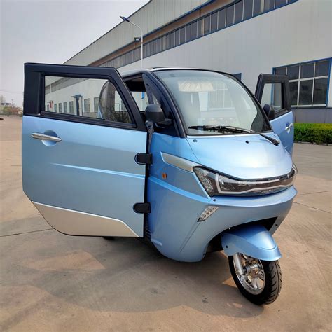 60V3000W 3 Seaters Electric Motor Tricycle for Germany - China 3 Wheel Elctric Car and Electric Car