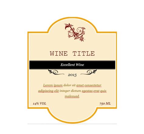 Printable Labels For Wine Bottles - Best Pictures and Decription Forwardset.Com