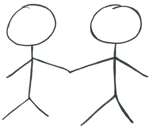 Stick People Holding Hands - ClipArt Best