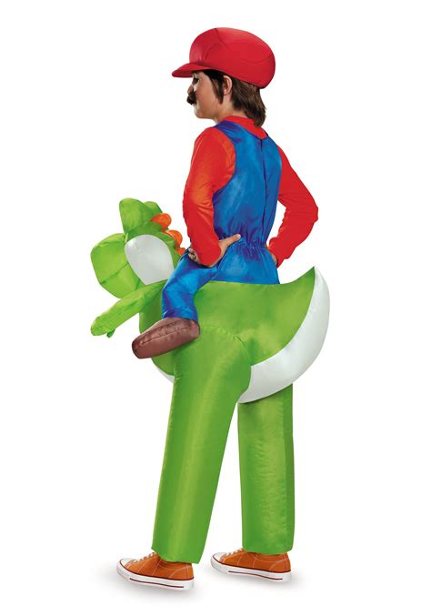 Mario Riding Yoshi Child Costume