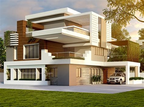 3D Exterior Building Design by Sushmita Roy on Dribbble