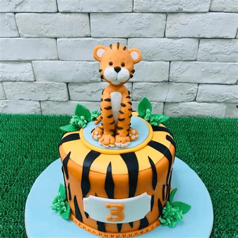 Tiger Cake Design Images (Tiger Birthday Cake Ideas)