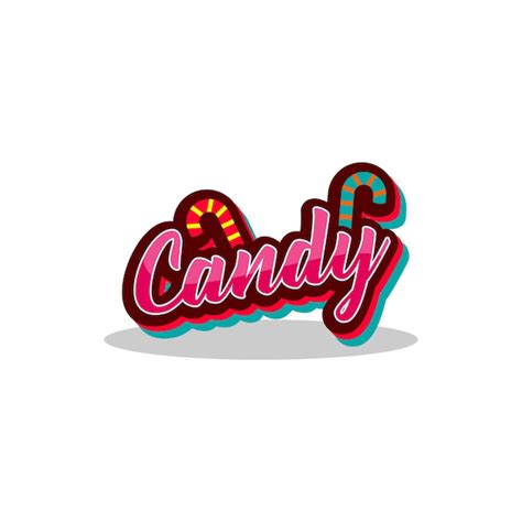 Premium Vector | Candy logo vector.