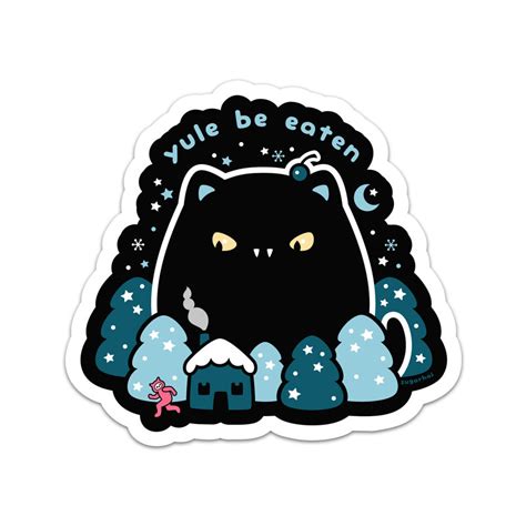 Yule Cat Stickers | sugarhai