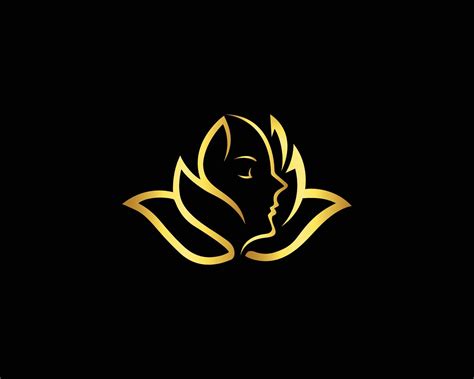 Lotus Flower Beauty Skin And Hair Salon Treatment Logo Design Inspiration Vector. 15393897 ...