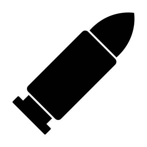 Bullet Vector Icon 352842 Vector Art at Vecteezy