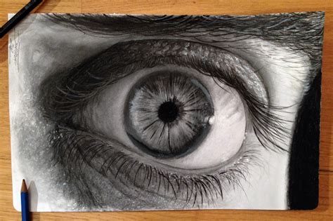 Eye Pencil Drawing by AtomiccircuS on DeviantArt