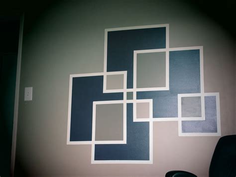 wall paint designs with tape - Aurora Ho