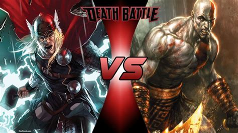 Image - Thor vs Kratos.jpg | Death Battle Fanon Wiki | FANDOM powered ...