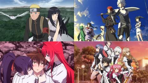 Top 10 harem action mecha anime