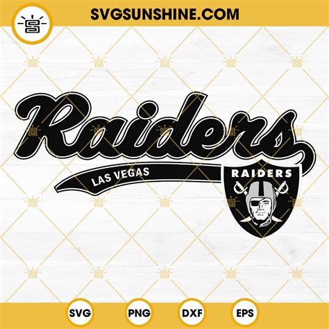 Raiders SVG, Las Vegas Raiders SVG PNG DXF EPS Cricut Silhouette, Las ...