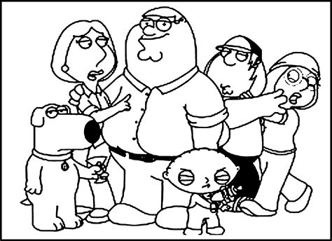 Free Printable Family Guy Coloring Pages For Kids