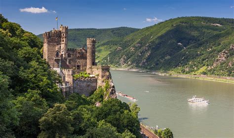 Rhine River Castles Map - Share Map