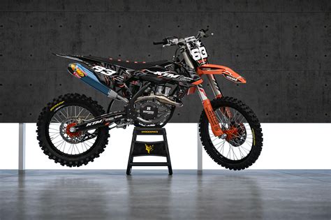 Custom KTM Graphics Kit 'SIBERIAN' – OMXGraphics - Pro Rider Quality