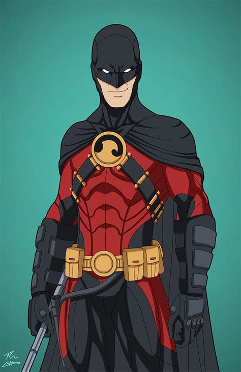 Red Robin [Redux] (Earth-27) commission by phil-cho on DeviantArt